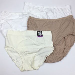 4 pairs Hanes&Wacoal panty bundle - C59